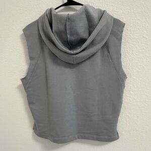 NWOT PINK Victoria's Secret Muscle Sleeveless Hoodie